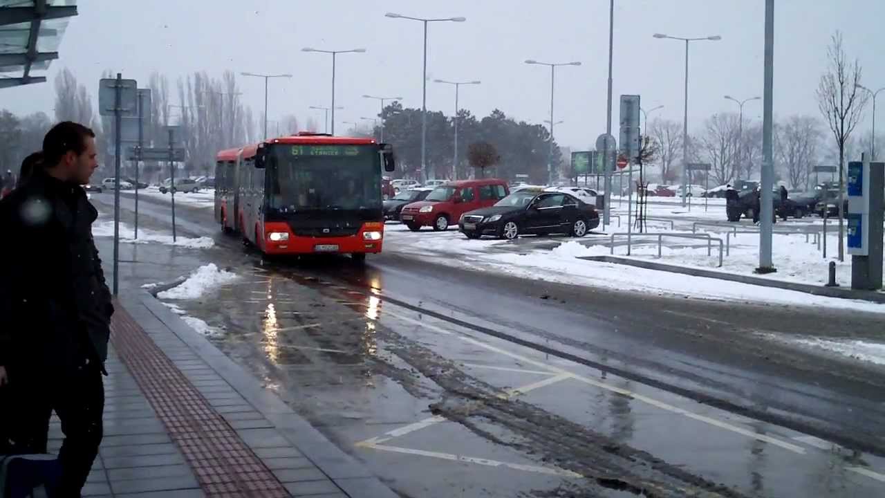 Bratislava Airport Bus to Main Rail Station