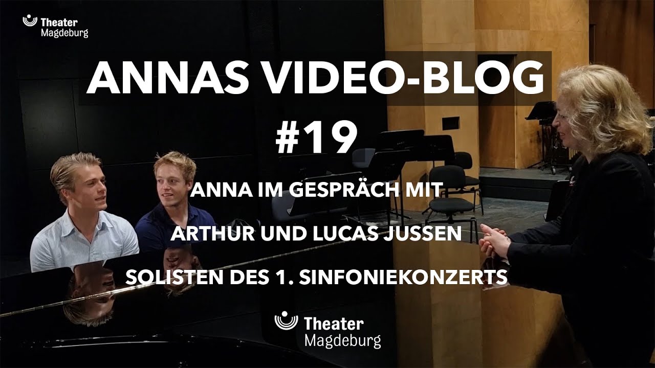 Annas Video-Blog #19 - Anna im Gespräch mit Arthur und Lucas Jussen