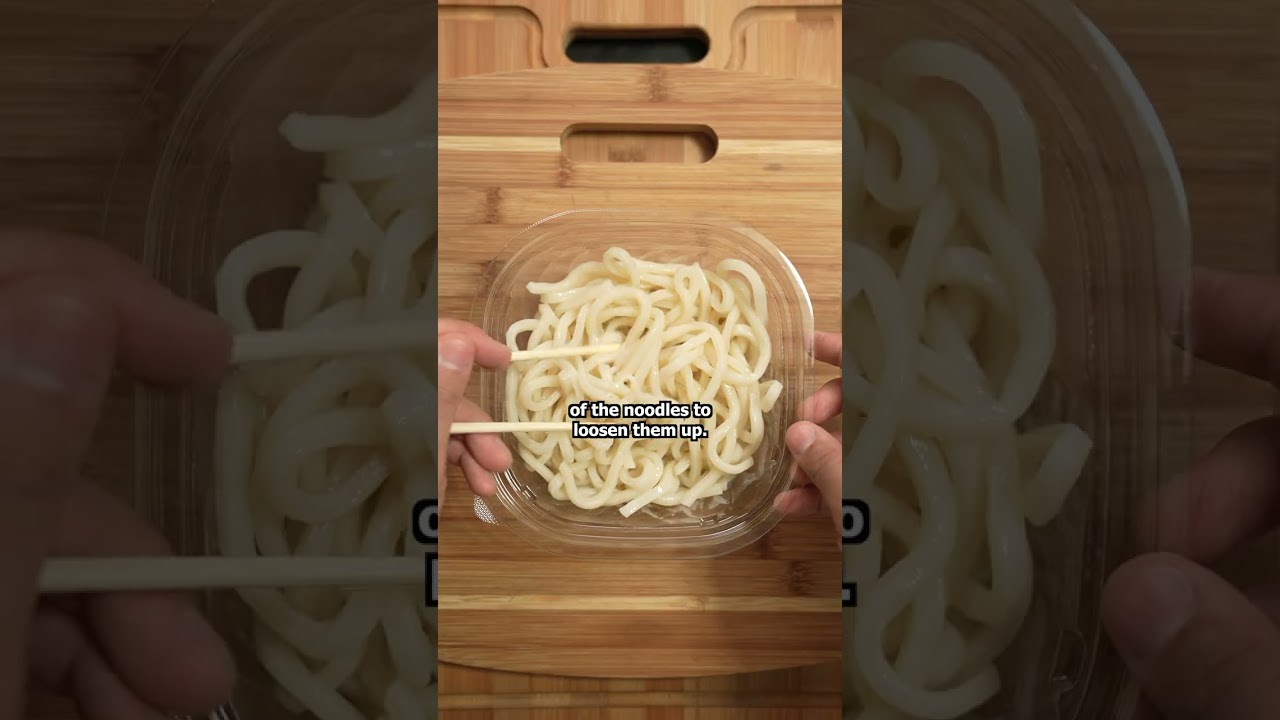 Cold Udon Noodles