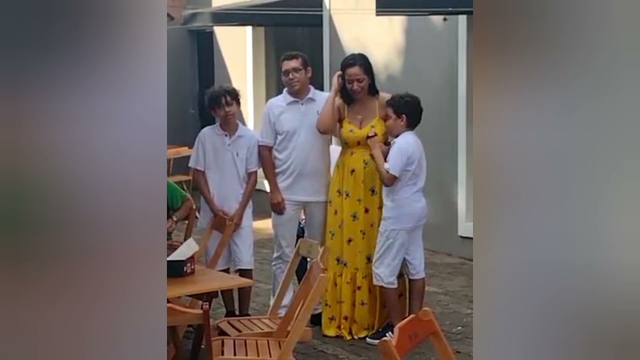 Chá revelação com música| JOAQUIM ou MARIA HELENA- muito emocionante(voz Dani Rocha)