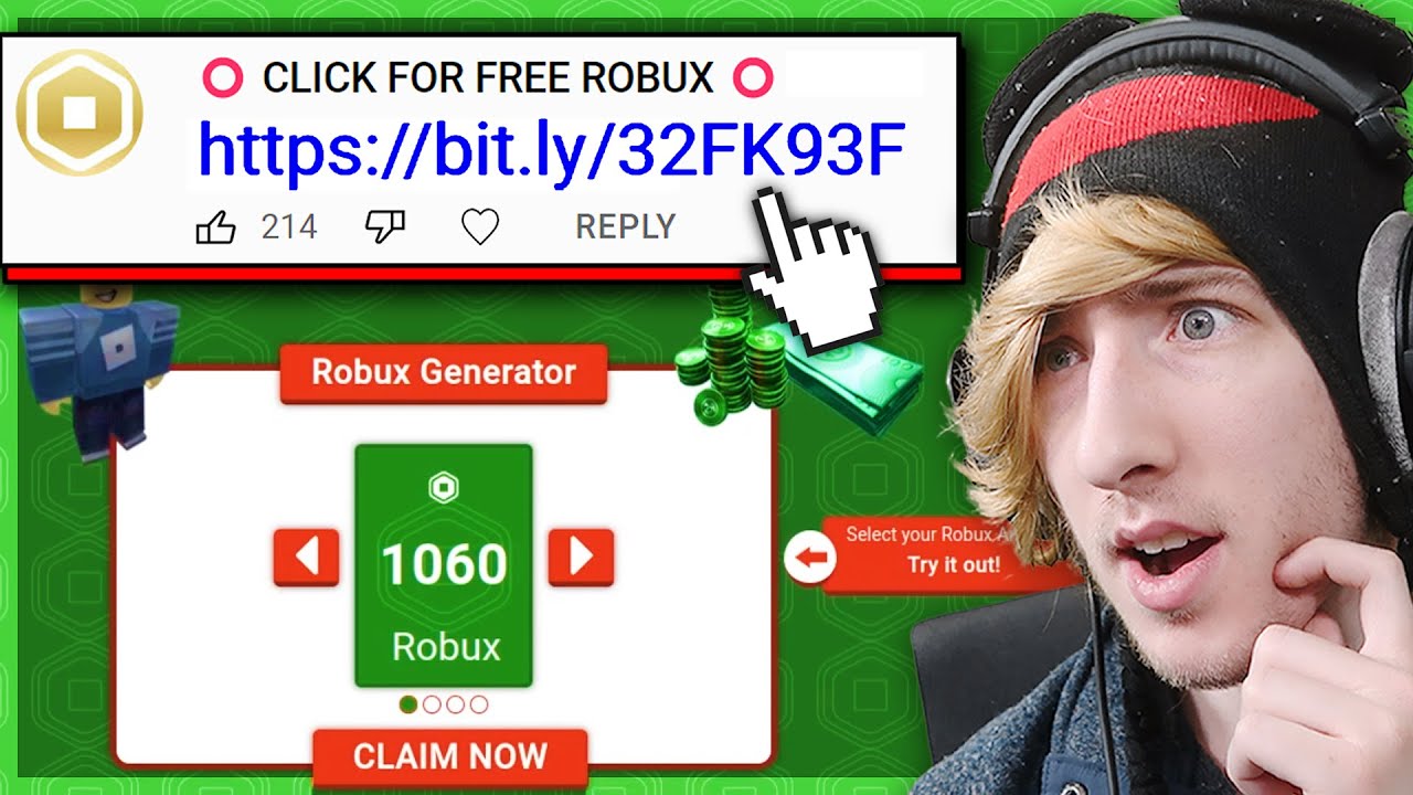I Got HACKED by Clicking This Free Robux Link..