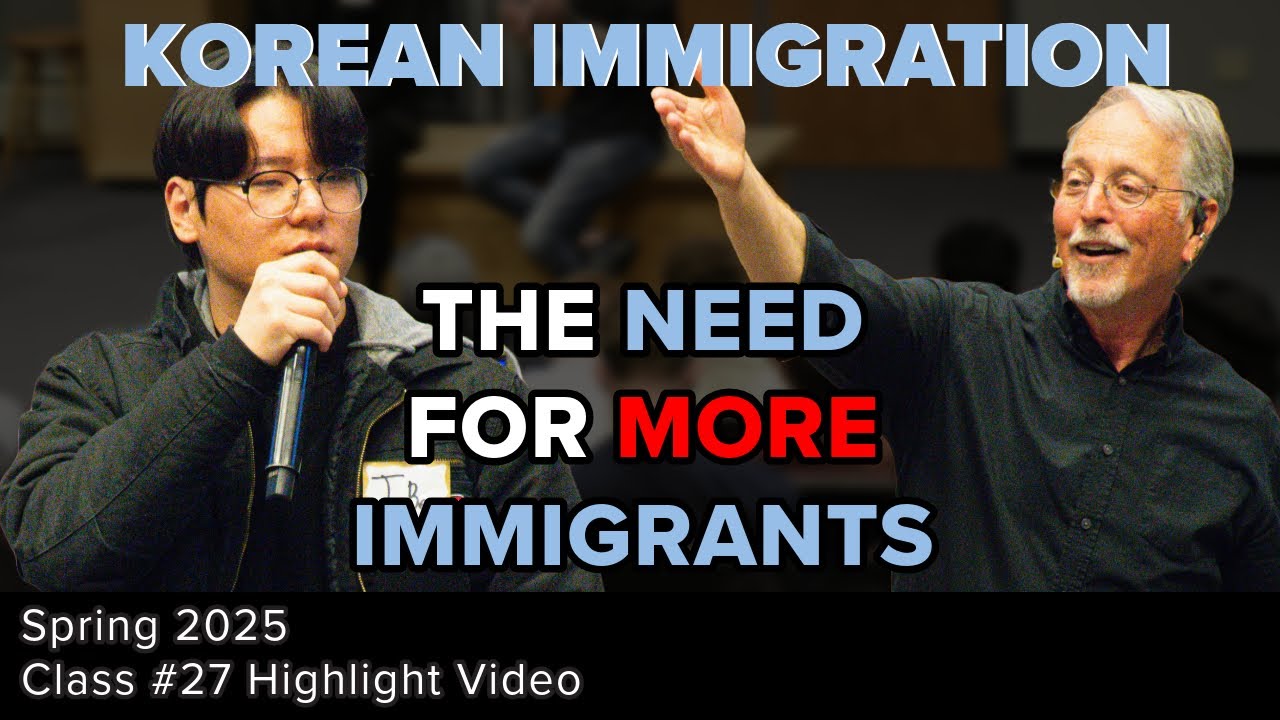 Korea NEEDS Immigrants for SURVIVAL #SOC119