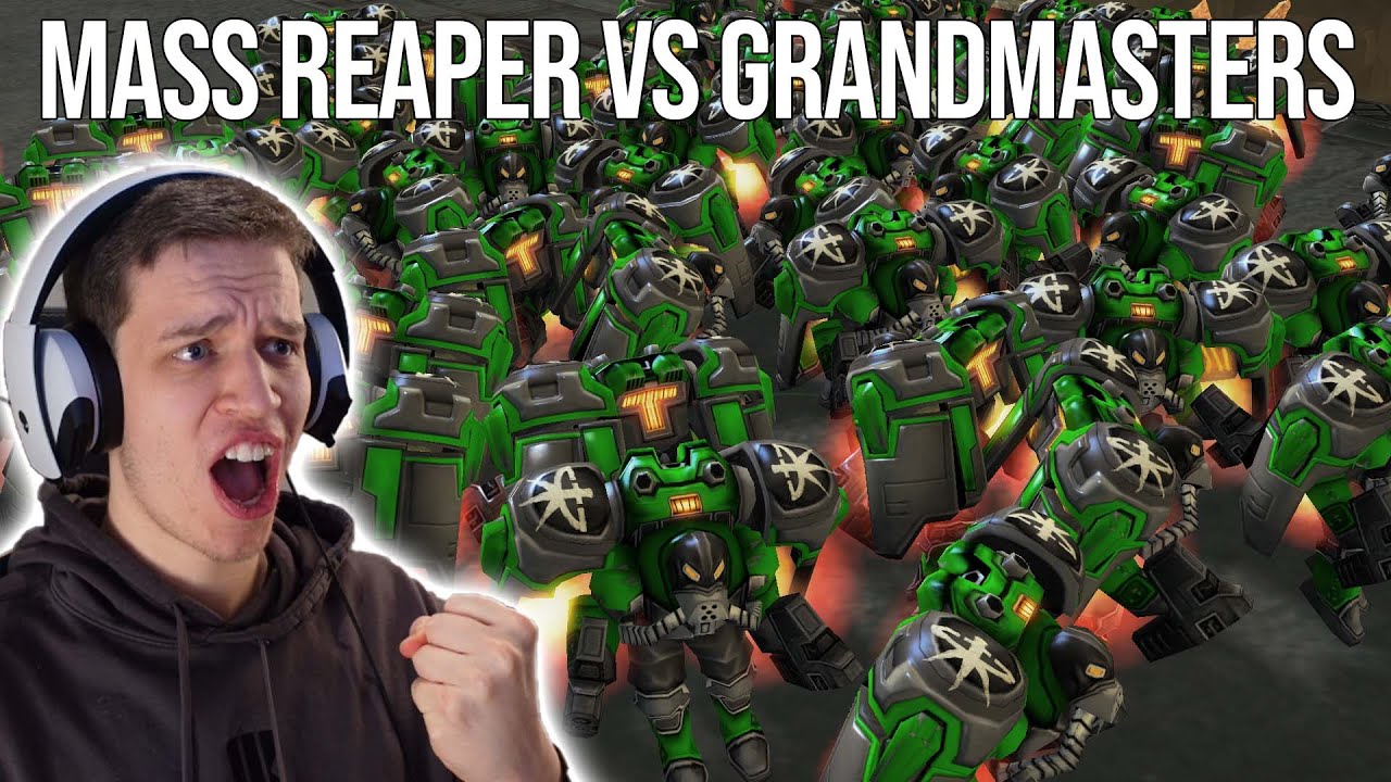 MASS Reaper Is the WAY ! | Beating GrandMasters With Stupid Stuff