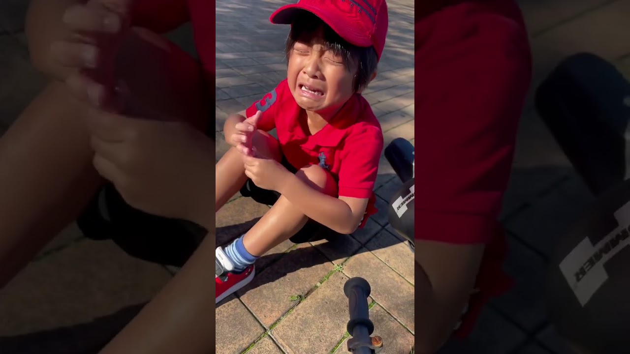 みなくん5歳✨　2回目の練習で補助輪なしの自転車に乗れた！　教育　成長　まりちゃんいずちゃんチャンネル　