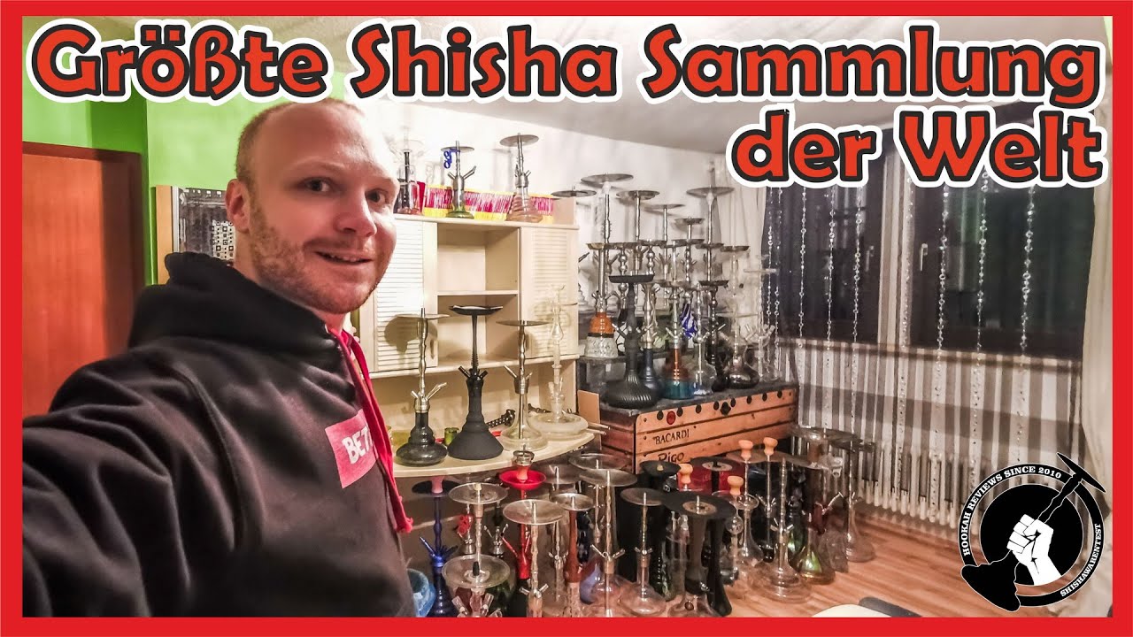 Die gr&ouml;&szlig;te private Shisha Sammlung der Welt