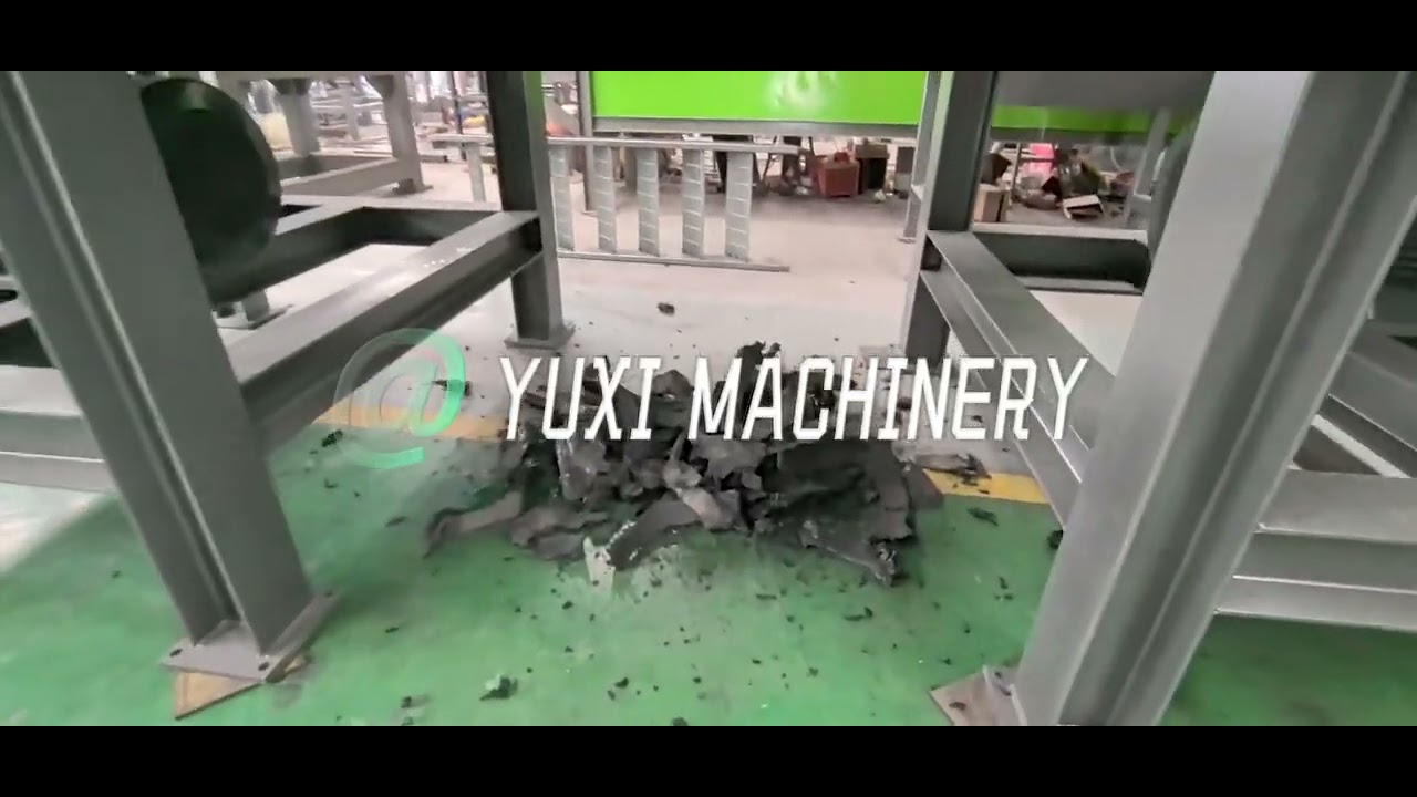 Looking for a powerful tire and waste reduction shredder?