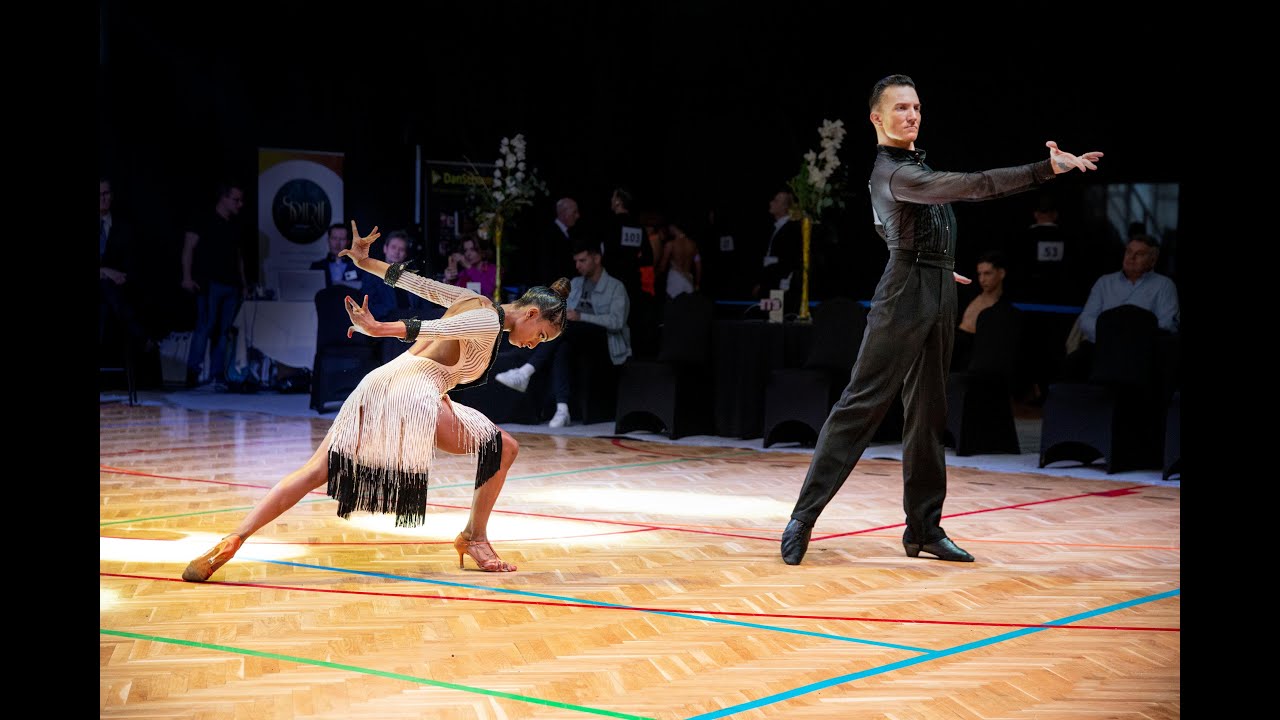 Jhinuk Alvares & Vlad Alex Pop (INDIA) WDSF International Open, Kiskunmajsa 2022