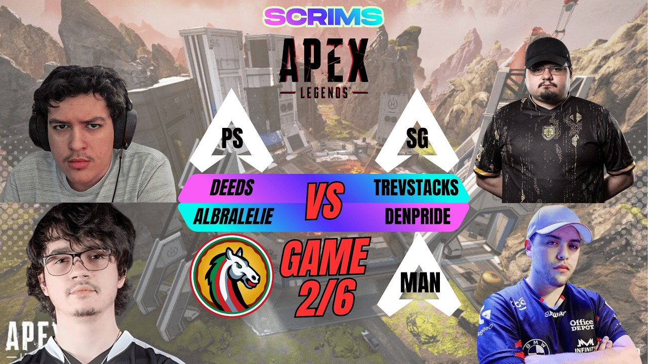 Albralelie против ChrisBB4con и Trevstacks против Denpride 🔥| Apex Legends