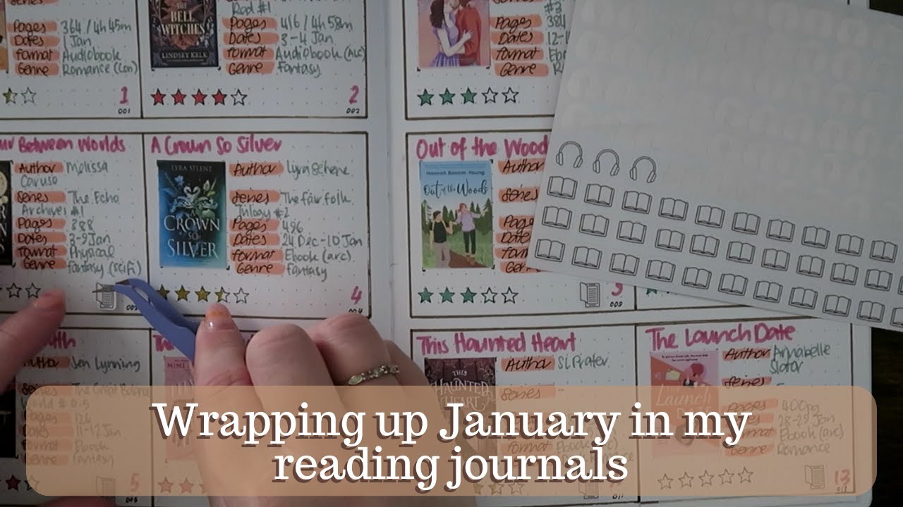 Wrapping up January in my reading journal
