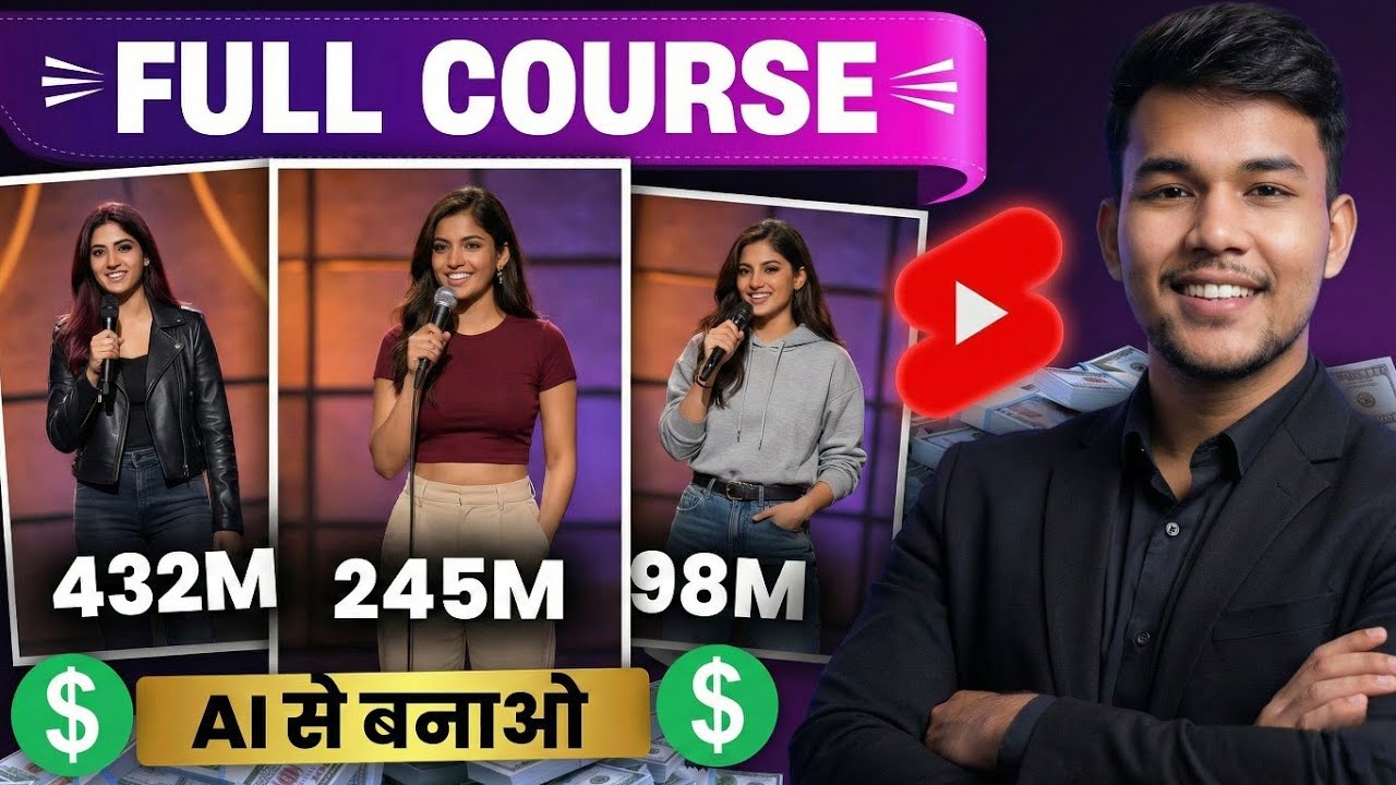How to make stand up comedy | stand up comedy Kaise banaen AI se |full course |