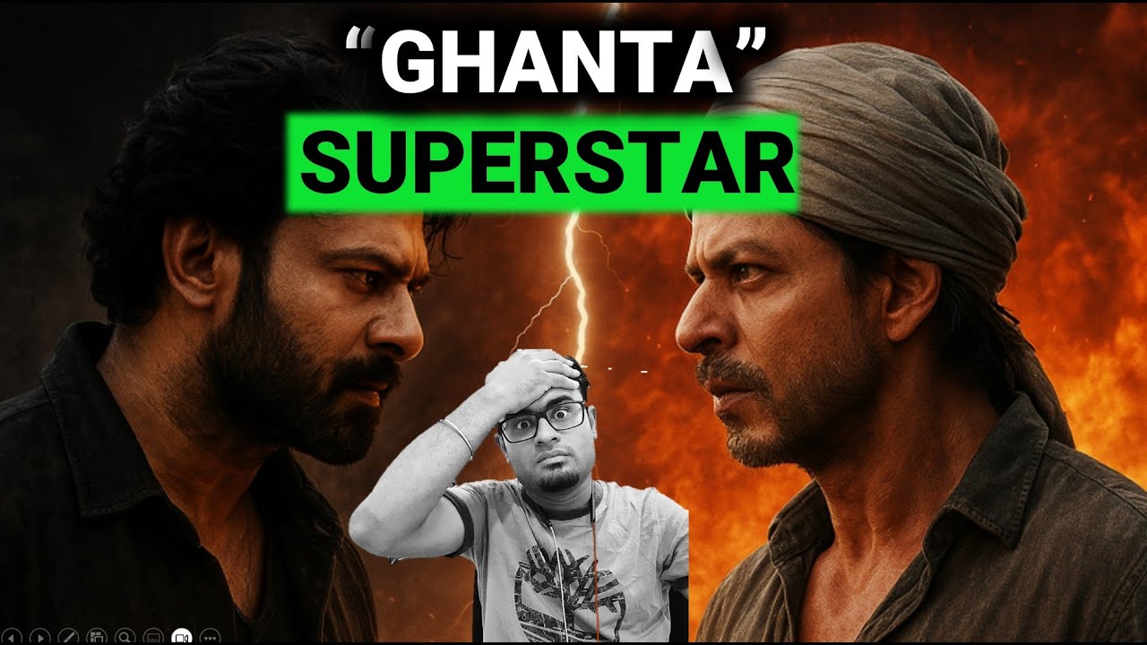 “👑Prabhas vs SRK – Who is India’s Biggest Superstar?”