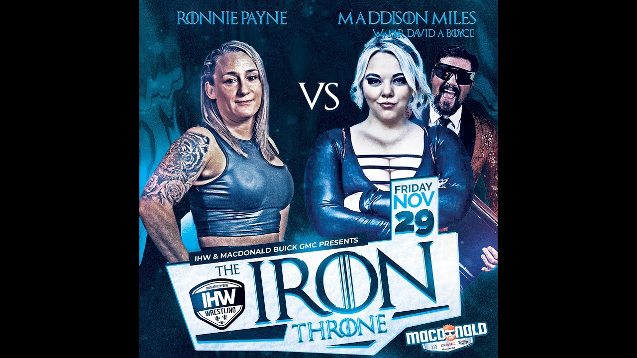 Innovative Hybrid Wrestling: Maddison Miles VS. Ronnie Payne