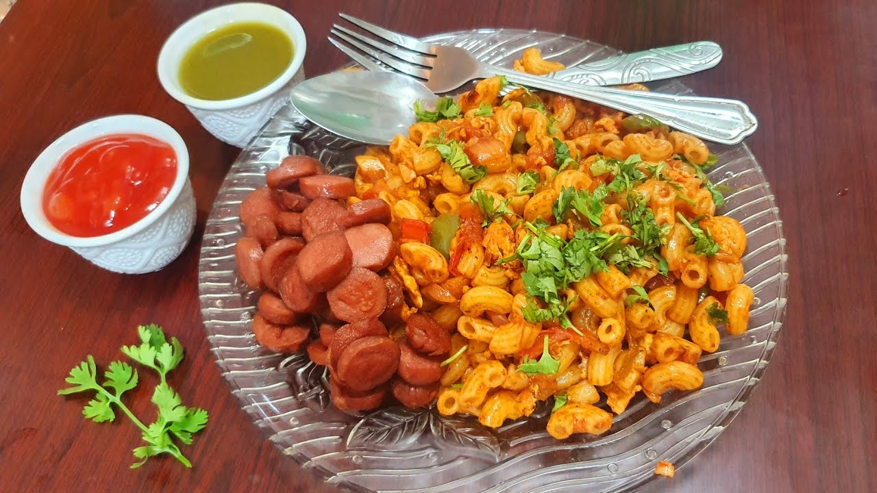 Tomato egg pasta | Macaroni