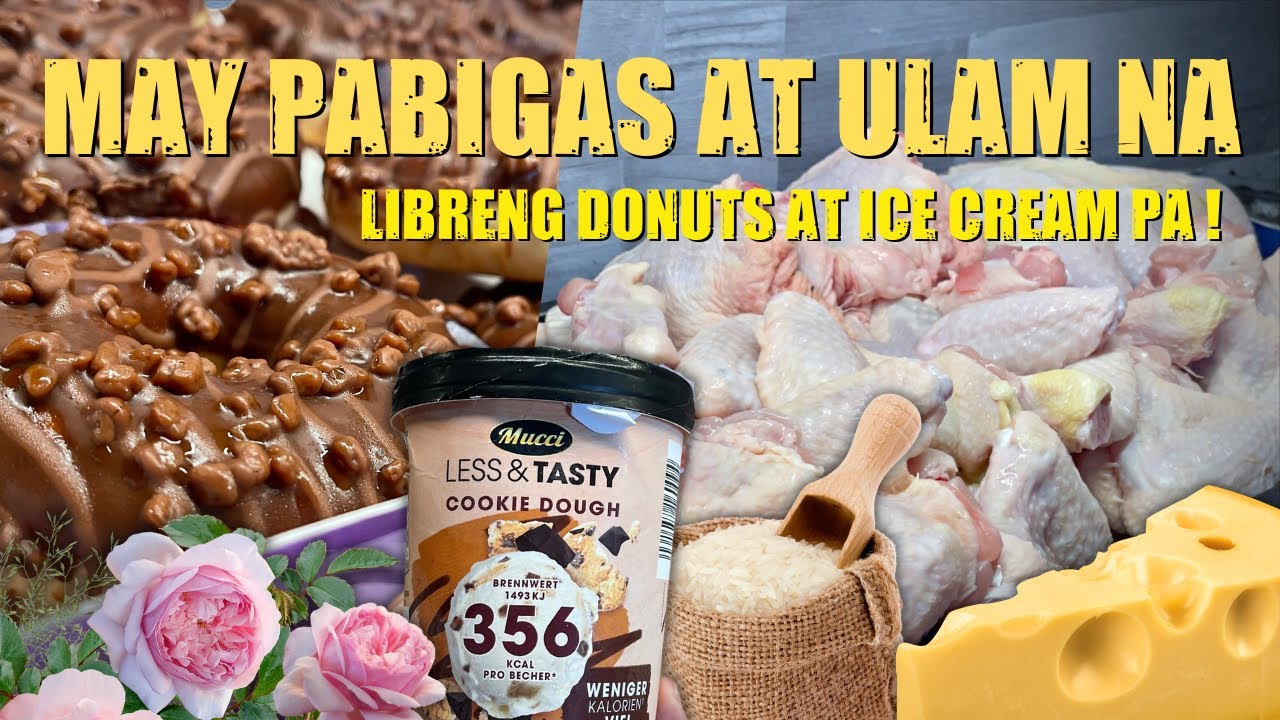 Dumpster Diving (Germany) : MAY BIGAS AT ULAM NA, LIBRENG DONUTS AT ICE CREAM PA...