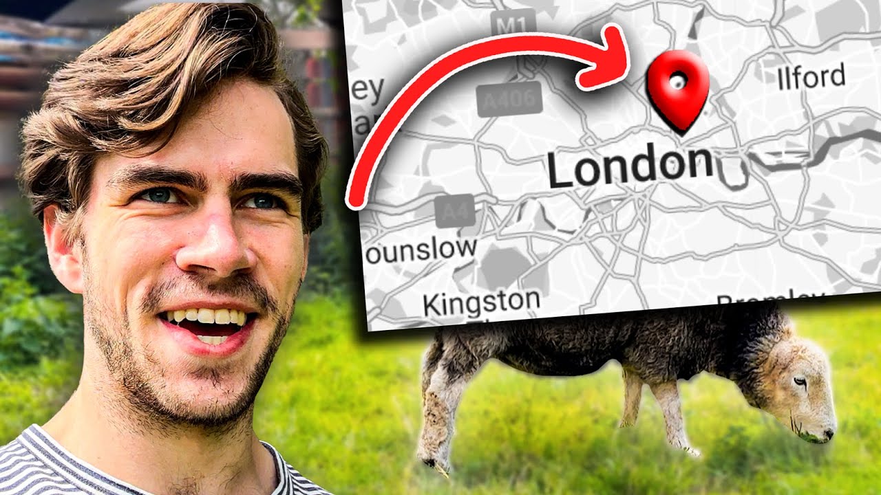 I Found a Secret Farm in Central London 🇬🇧 - London 4K VLOG