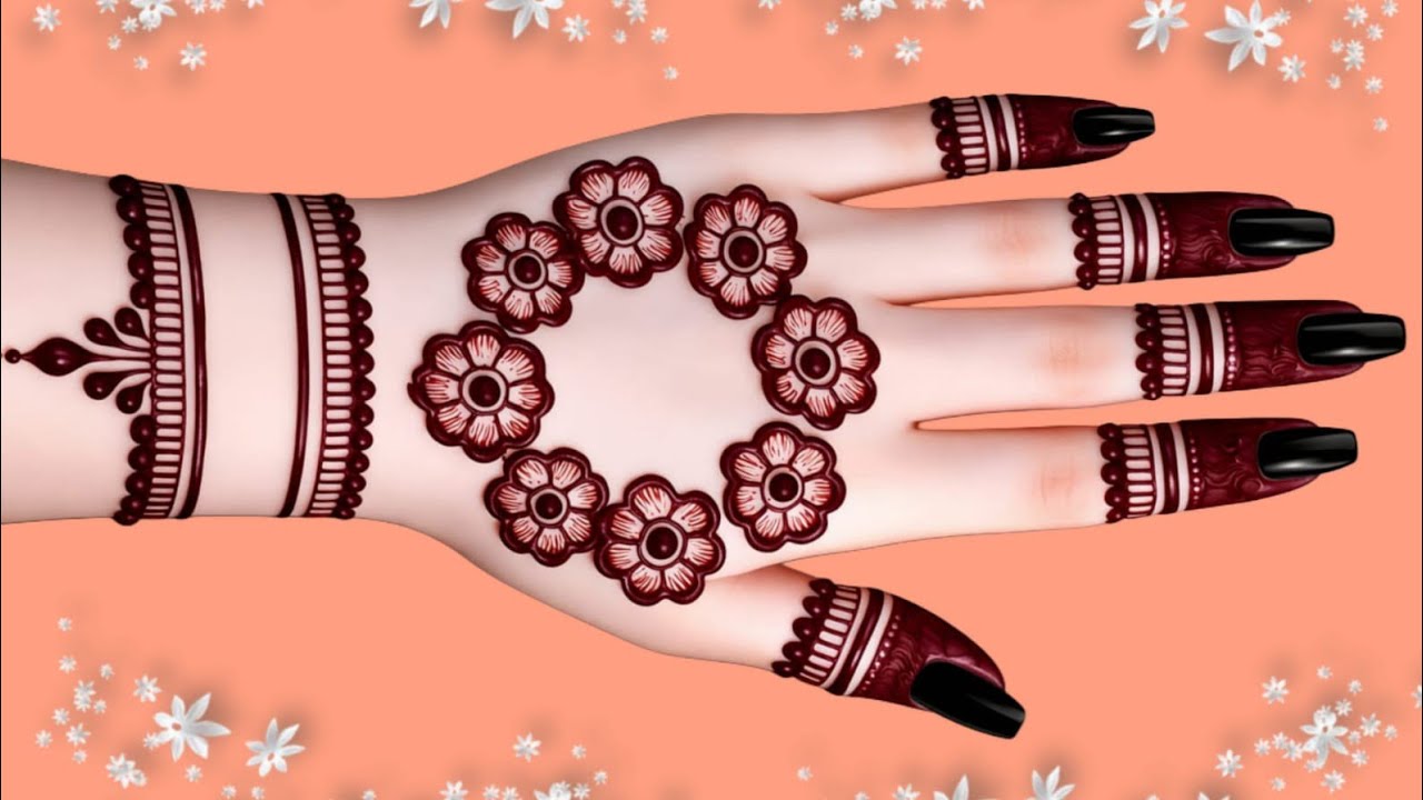 New Flower Mehndi Design | Mehndi Designs For Hands | Simple Mehndi Design | Mehandi Ka Design 2026