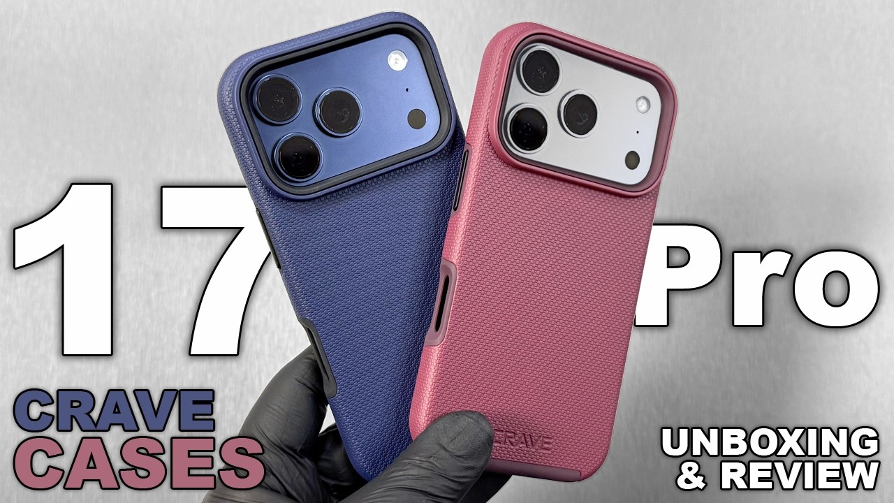 iPhone 17 Pro + Accessories (Crave Cases) Unboxing and Review - Aesthetic ASMR