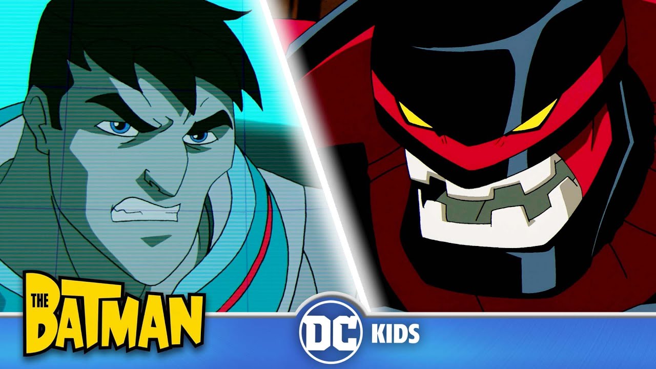 The Batman en Français 🇫🇷 | Batman et sa mech-Suite contre Bane ! | @DCKidsFrançais