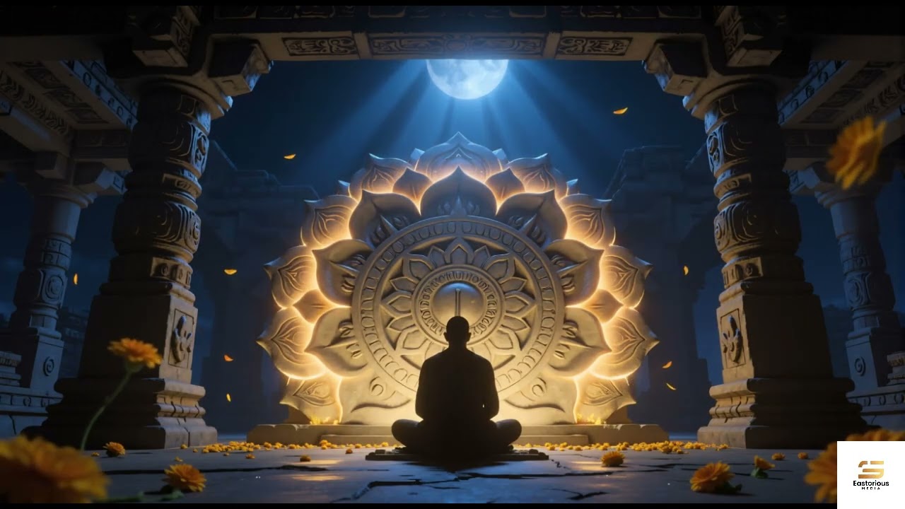 Temple of Stillness – Hindu Healing Meditation Music for Deep Sleep, Chakra Alignment, Inner Peace &