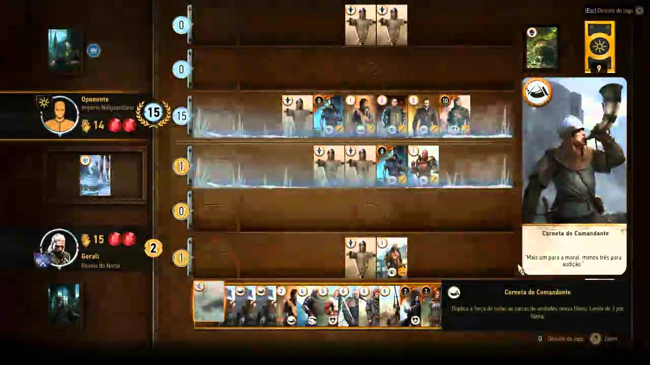 The Witcher 3 - O jogo grande, como ganhar f&aacute;cil do gwant