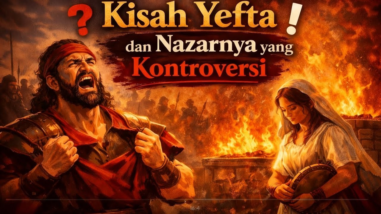 Cerita Alkitab : Kisah Yefta dan nazarnya yang kontroversi 