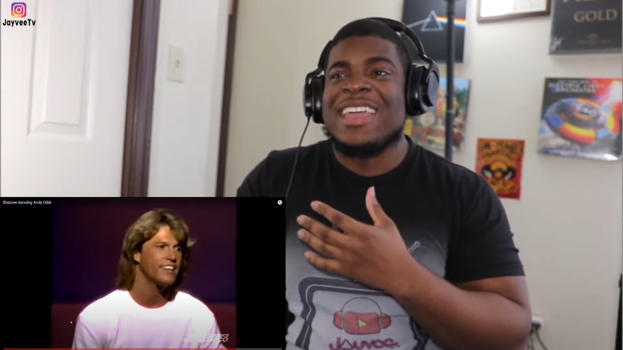ANDY GIBB SHADOW DANCING REACTION