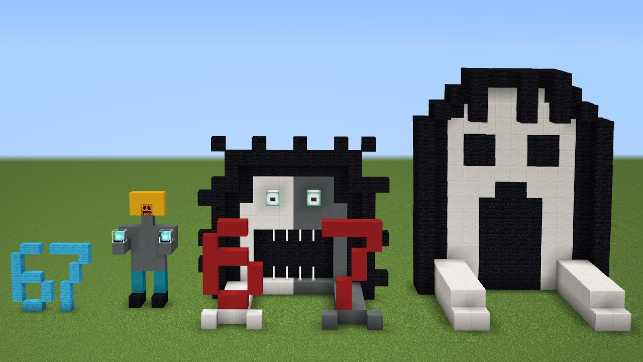 The 67 Entities Evolution Six Seven ADDON in Minecraft PE