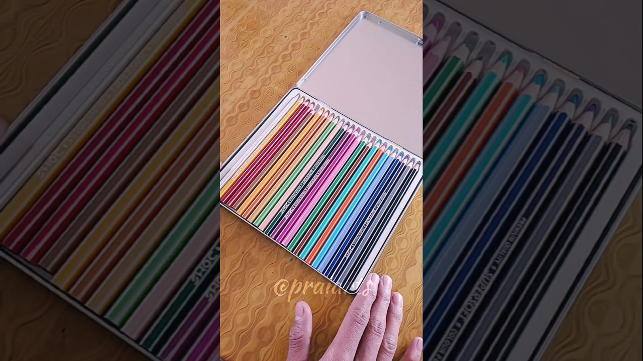 Doms Colour Pencils || 24 shades || Results 