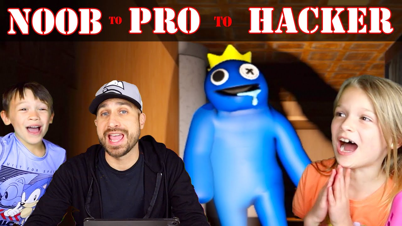 От НУБА до ПРО и ХАКЕРА в Rainbow Friends!