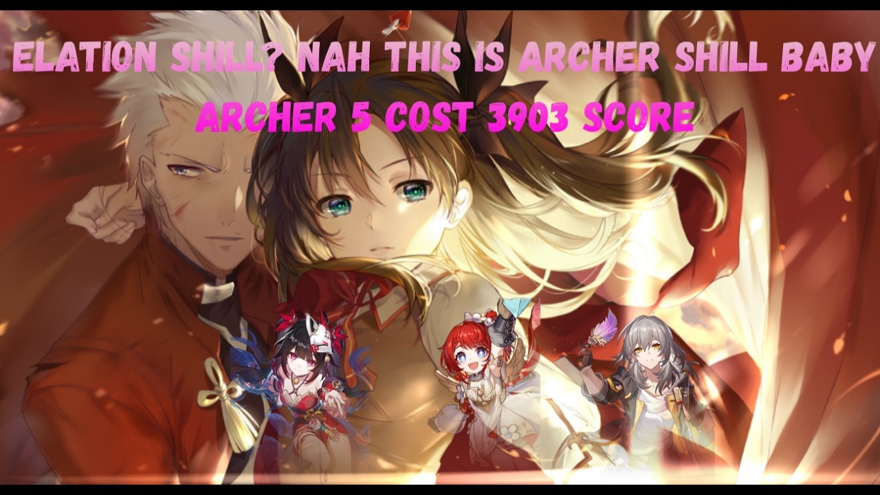{HSR} | 4.0 AS | 3903 Score | Archer e0 s1 vs Nikador | 5 Cost |
