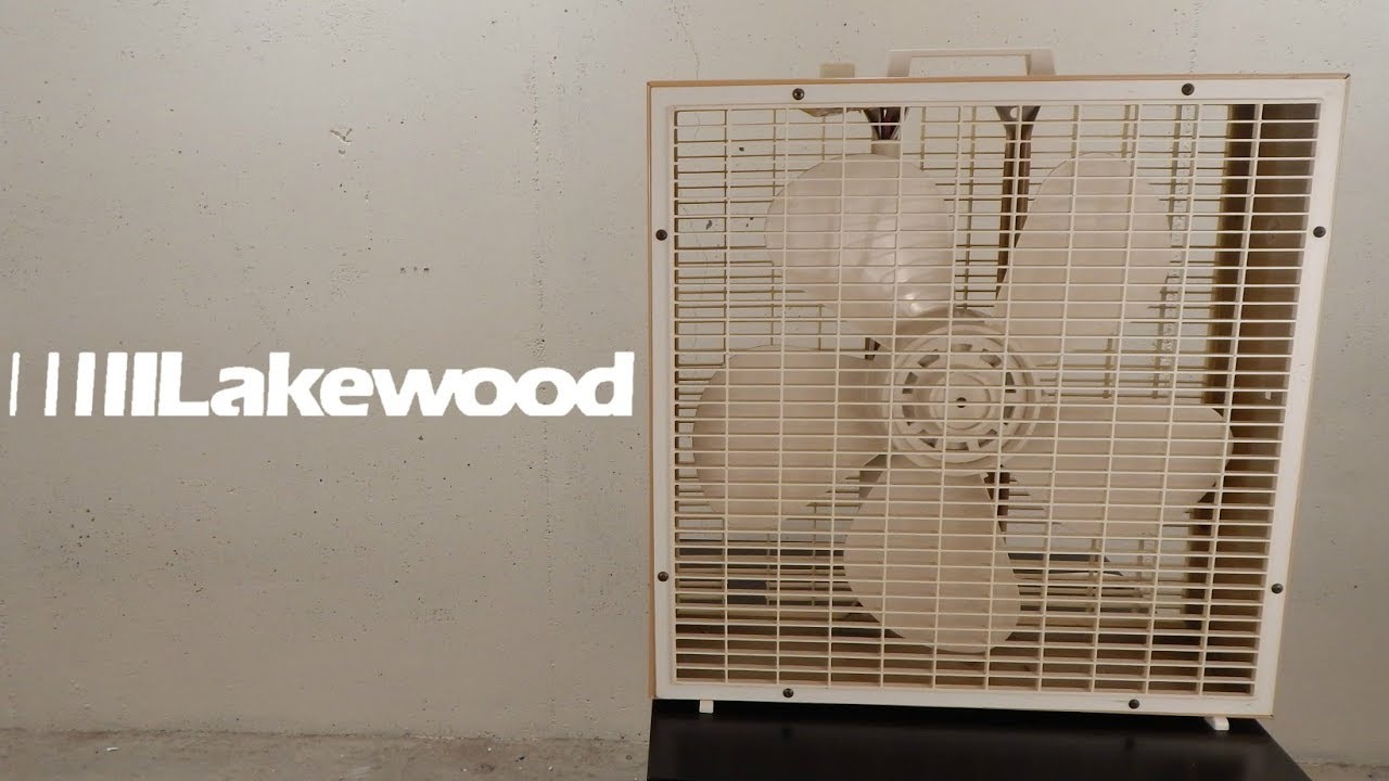 Lakewood S-223 Box Fan | 1080p HD Remake