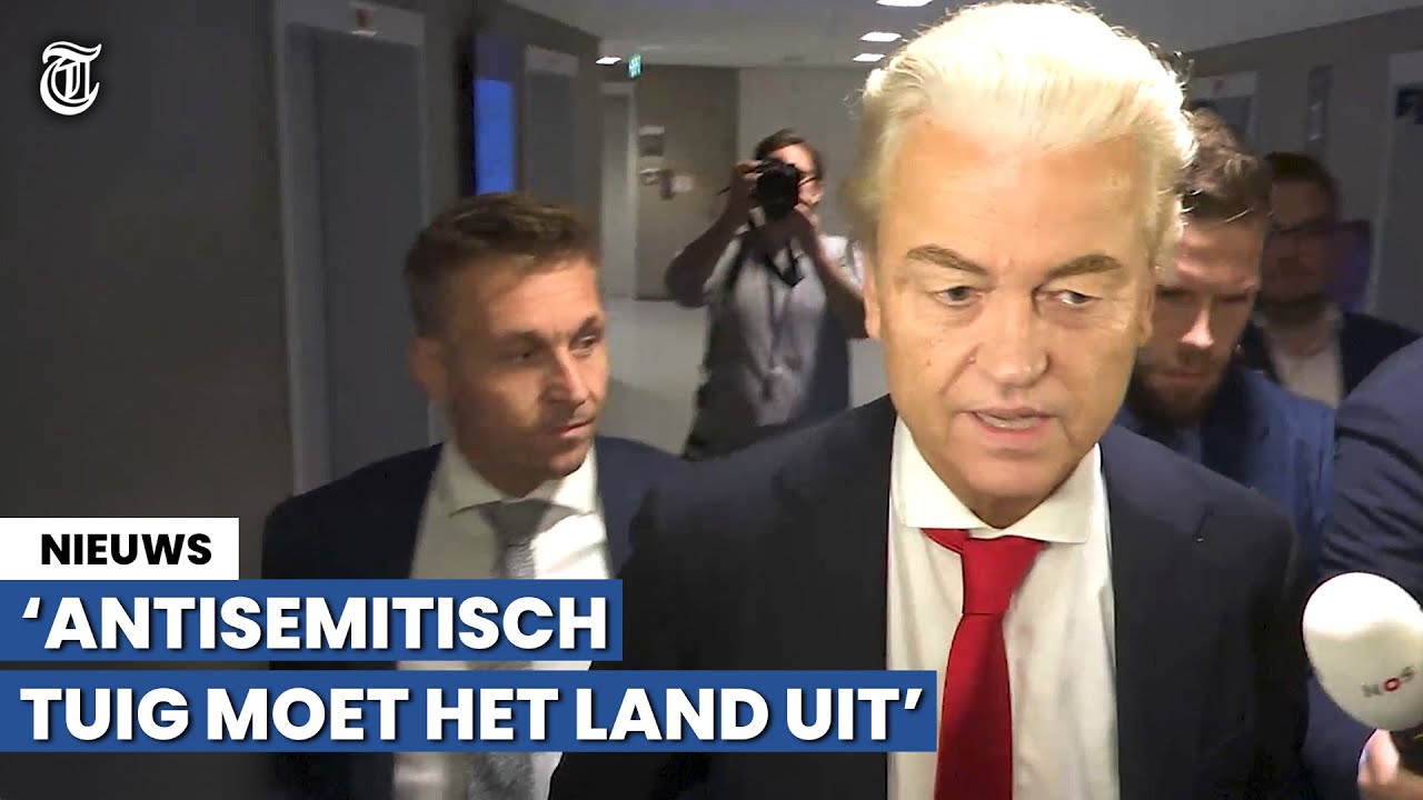 Wilders geïrriteerd na kritische vraag: ‘Wilt u mij niet aanraken?!’