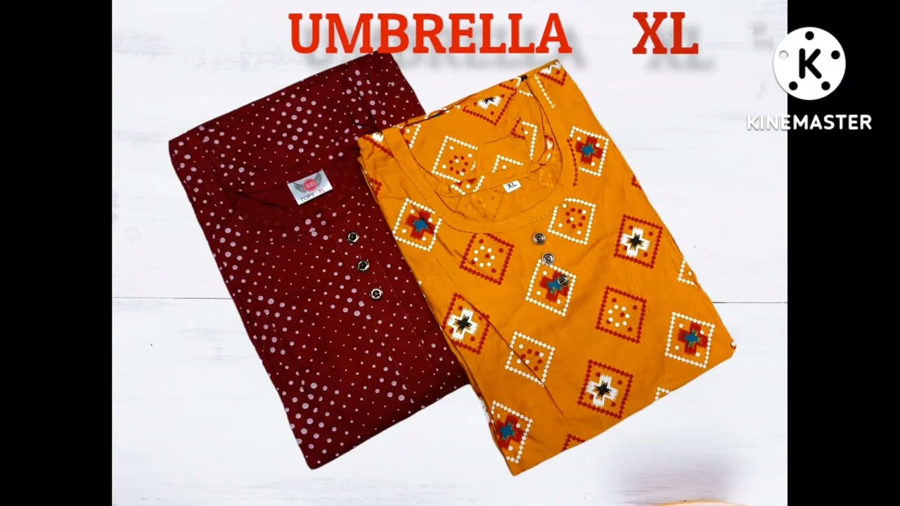 Umbrella cut kurtis/ Daily wear kurtis/ SD brand kurtis/ Reyon tops