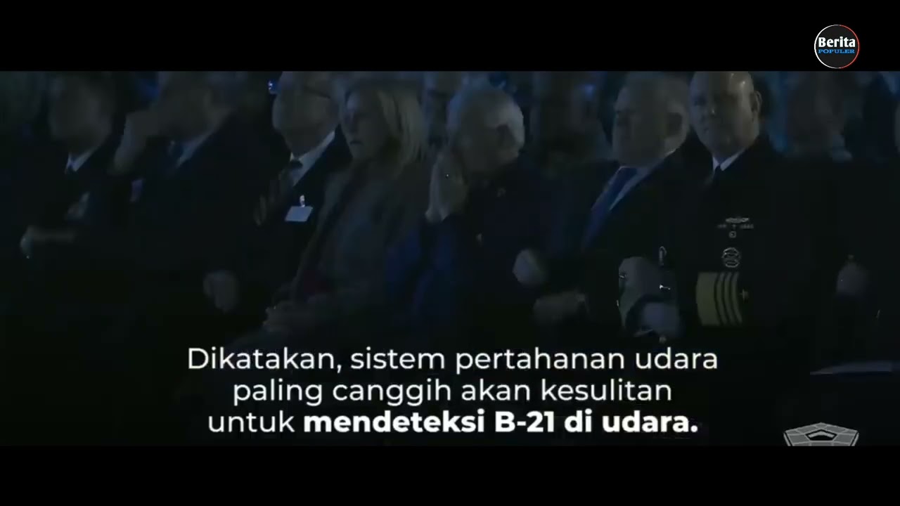 Penampakan Terbaru Pesawat Pengebom B-21 Raider AS #vivanewsdaily