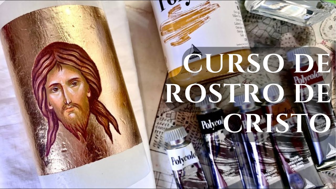 #3 Aprende a pintar el Rostro de Cristo en la técnica rusa | Segunda aclaración | Cirio pascual