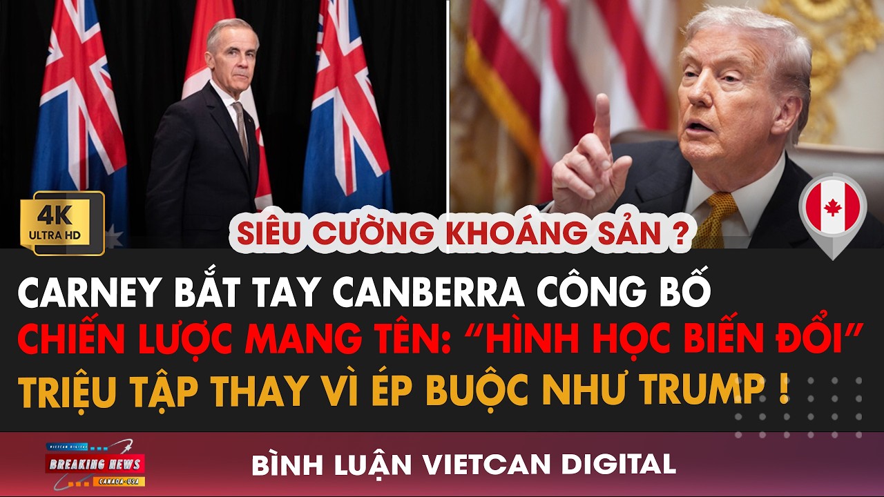 🔴Khoảnh khắc quan trọng đối với Carney trong bài phát biểu tại Quốc hội Úc chống lại Trump