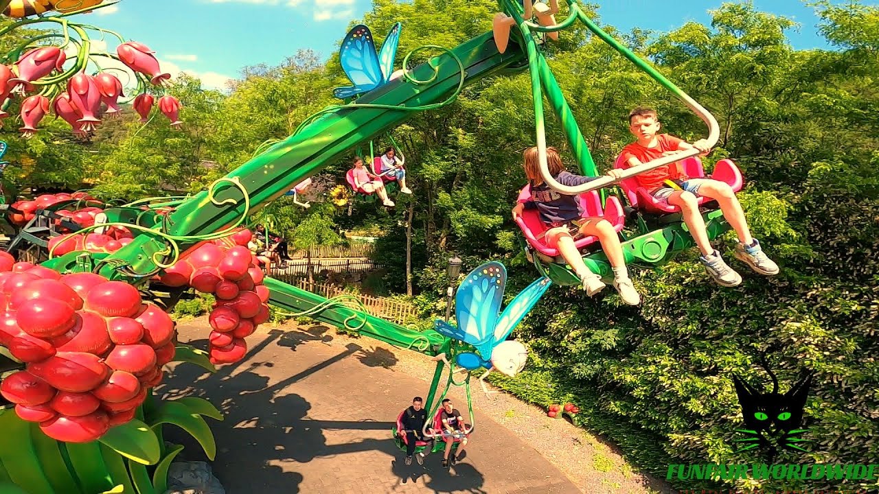 Discover DE VLINDERVLUCHT Onride POV at Plopsaland Ardennes 2024 🇧🇪