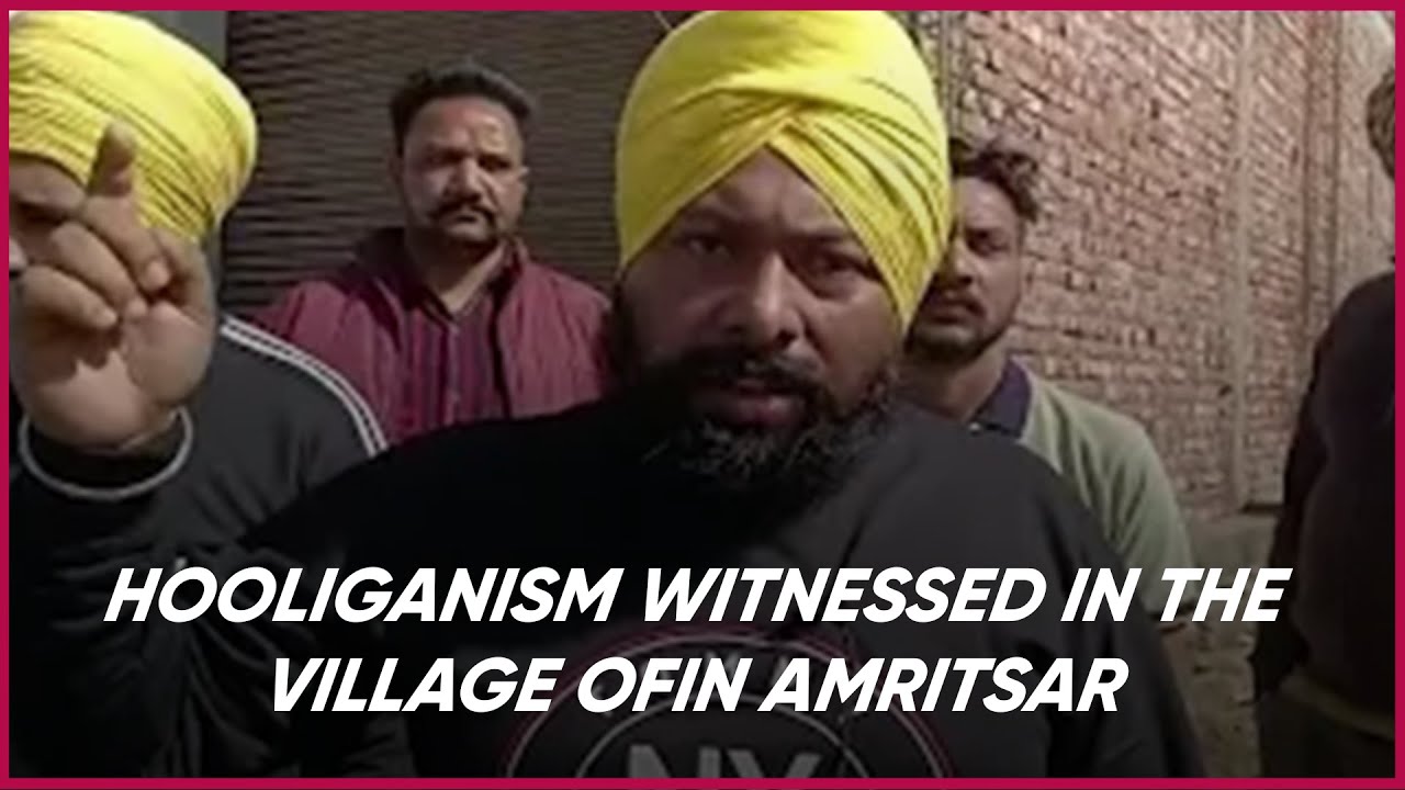 Hooliganism witnessed in the village of Guruwali in Amritsar | True Scoop News