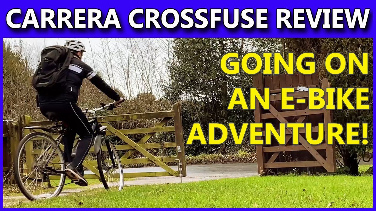 Meet my Carrera Crossfuse Electric Bike - Going on an E Bike Adventure!