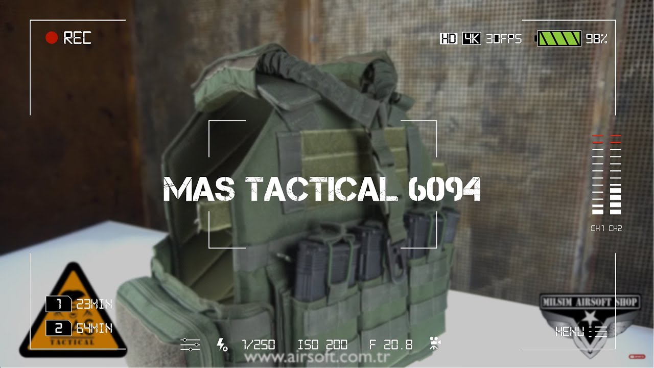 Hücum Yeleği  | Mas Tactical 6094  Ürün Tanıtımı