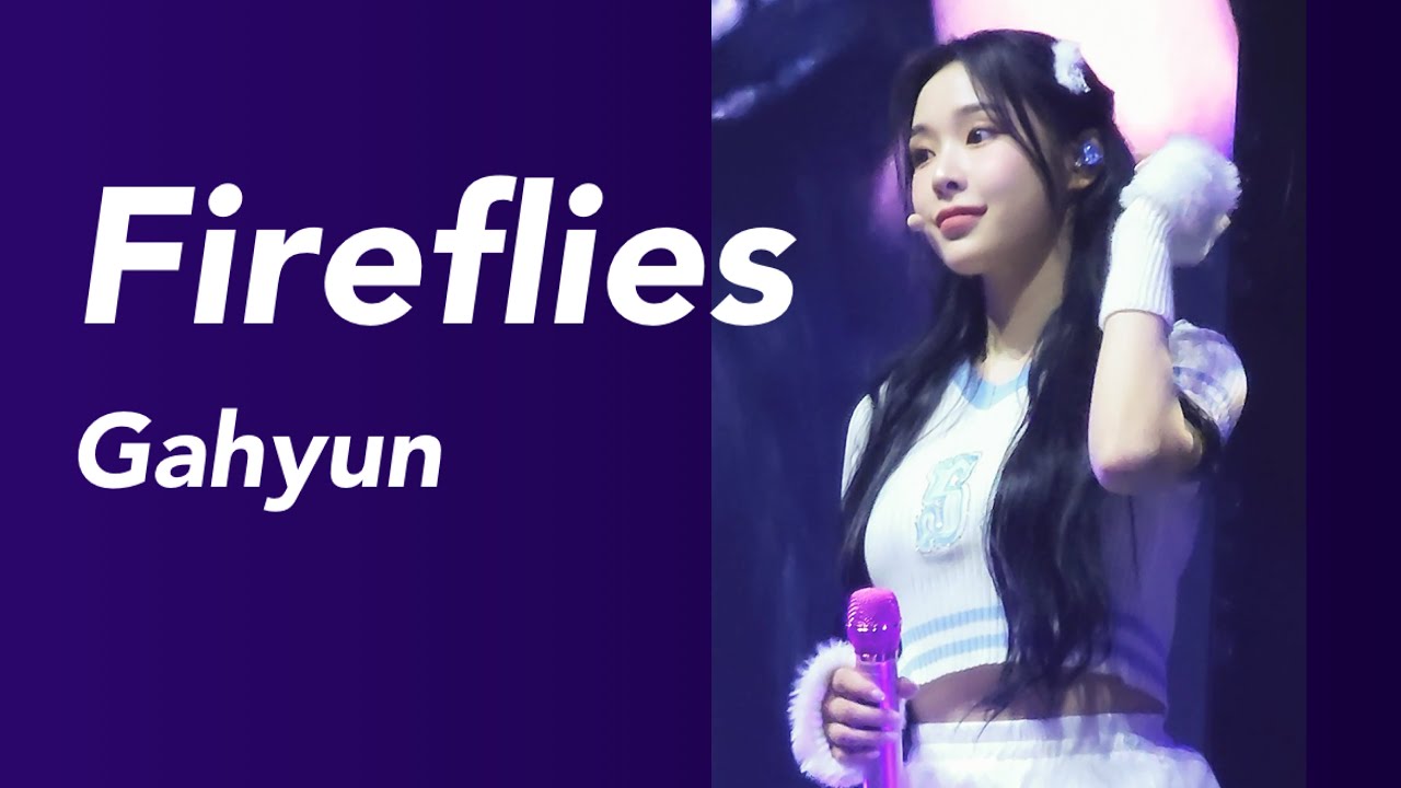 250323 드림캐쳐 Fireflies | (가현) Gahyun fancam