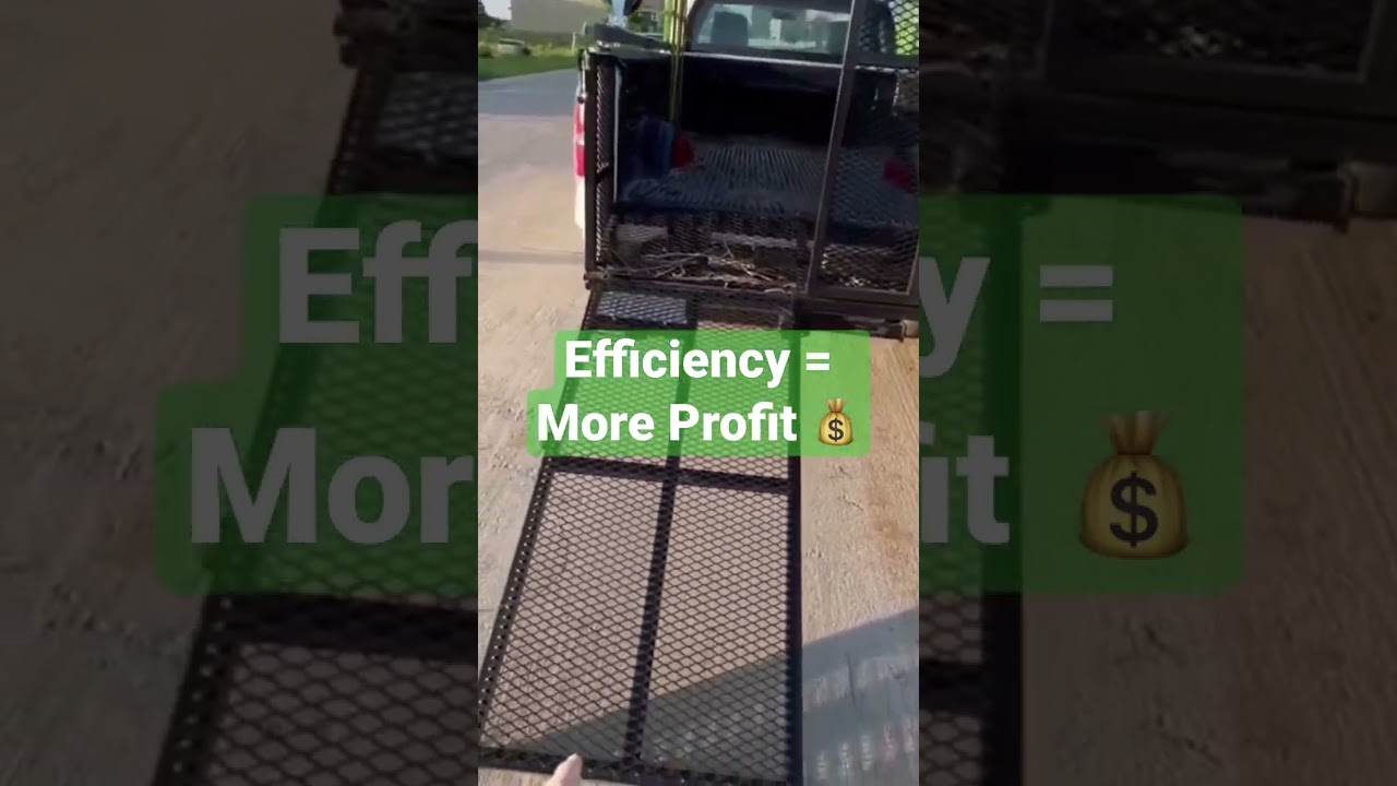 Dual Ramp Dovetail F150 Lawn Care Truck 2023 Setup