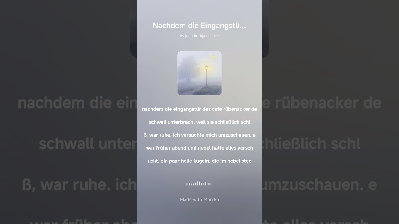 Nachdem die Eingangstür des Café Rübenacker…