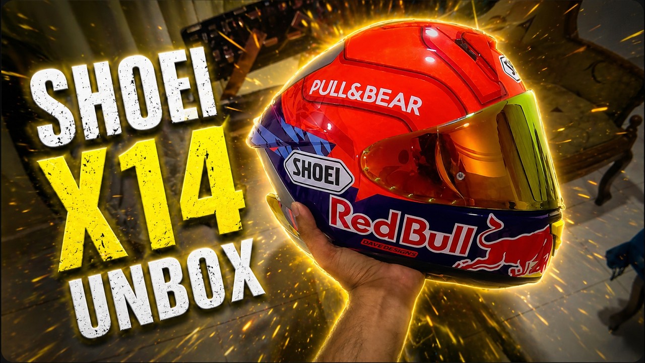 2025 My New Helmet | SHOEI RedBull Edition