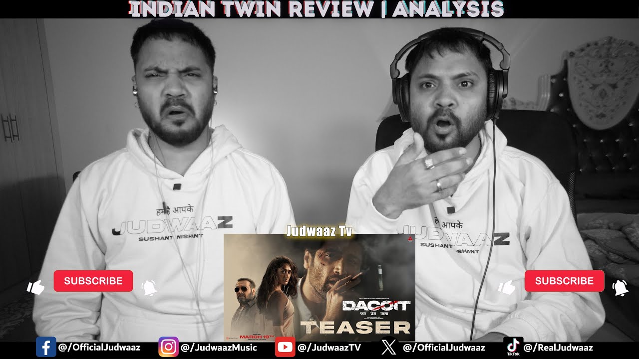 Dacoit Teaser : Adivi Sesh | Mrunal Thakur | Anurag Kashyap | Shaneil Deo | Judwaaz