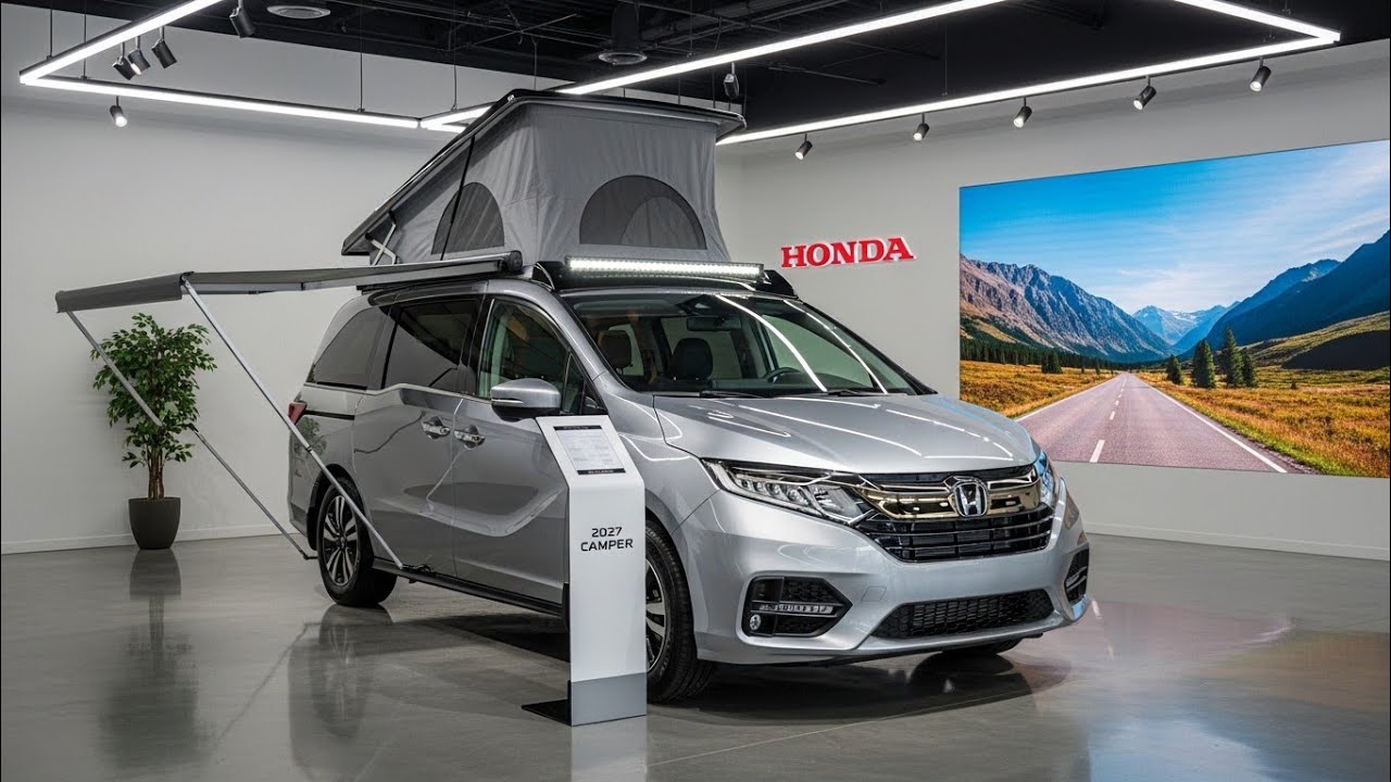 2027 Honda Base Station – Lightweight Towable Modular Camper Trailer
