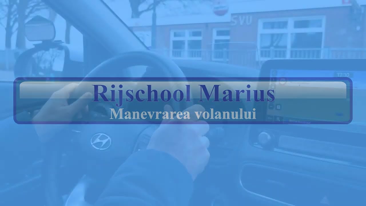 Scoala de soferi Marius -manevrarea volanului
