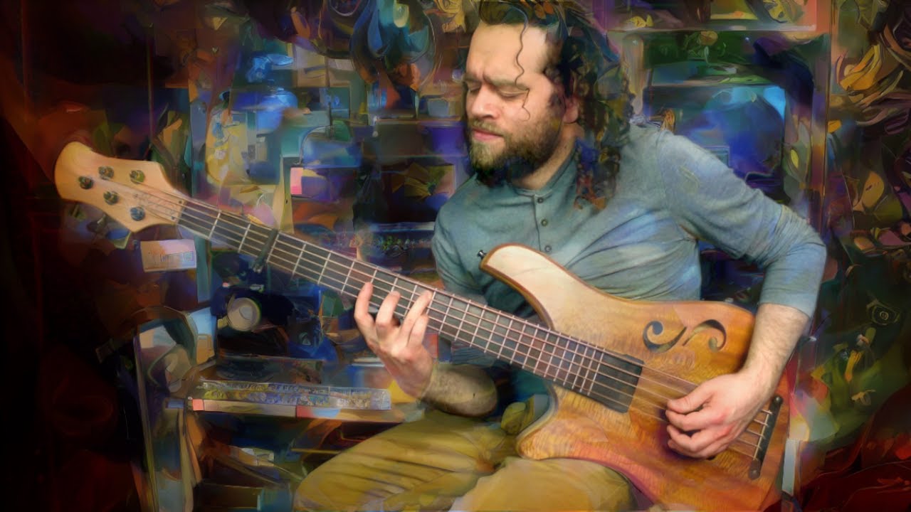 Ambient Soul-Healing Acoustic Bass Improvisation (1 Hour)