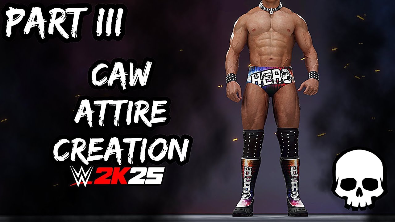 WWE 2K25- CAW Attire Creation Video (XBOX) #3