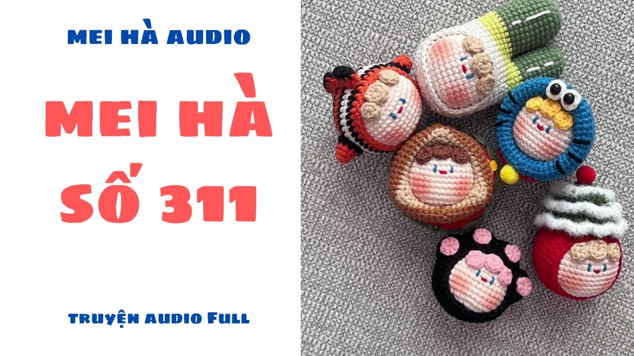 MEI HÀ AUDIO SỐ 311 -  LÀM HANDMADE THÚ BÔNG